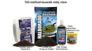 Téli fogós receptek lehűlt vizekre 1 percben  4 rész  Téli method keverék mély vízre [upl. by Kciredor]