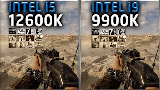 Intel i5 12600K vs i9 9900K Benchmarks – 15 Tests 🔥 [upl. by Hsotnas427]