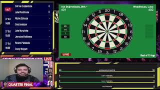 Darts  European Championship Darts QF  PDC Darts  2024 European Championship Watch Along [upl. by Glenden]