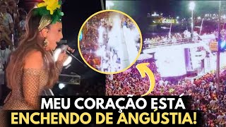 Ivete Sangalo desabafa sobre explosão e trio quase tombar após dizer que iria quotmacetarquot o apocalipse [upl. by Cornelie879]