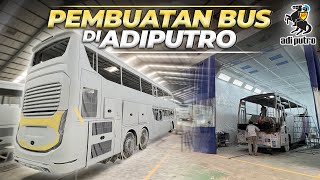 Begini Proses Pembuatan JETBUS 5 Di Karoseri ADIPUTRO [upl. by Adnilra876]