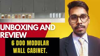 Unboxing And Review 6 door modular wall cabinet [upl. by Harbert740]