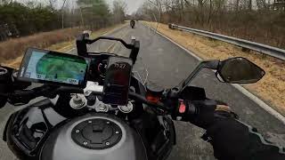 Loop Around Lake James NC Triumph Tiger 1200 GT [upl. by Hillman966]