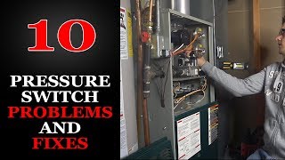 Furnace Pressure Switch Troubleshooting [upl. by Daukas]