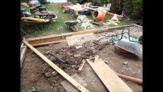 How to install Cubic Metre Soak away and patio installation from start to finish  how to [upl. by Sweet]