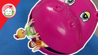 Playmobil Familie Hauser im Hippo Park  Indoor Spielplatz  Geschichte für Kinder  Film deutsch [upl. by Kenlee]