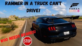 Dodging Rammers In A Mustang Forza Horizon 5 Tour [upl. by Kizzee148]