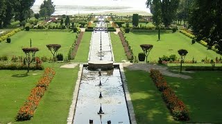 Mughal Garden  Nishat Bagh Srinagar Kashmir HD video [upl. by Artemed]