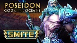 SMITE God Reveal  Poseidon God of the Oceans [upl. by Odlonyer]