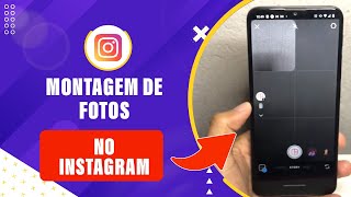 Como fazer uma montagem de fotos usando o layout do Instagram [upl. by Lieberman835]