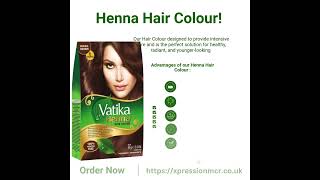 Dabur Vatika Henna Hair Colour haircare hairproducts [upl. by Nylsoj]