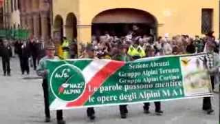 Raduno Alpini a Castel San Pietro Terme 2013 4 Sfilata prima parte [upl. by Chatav]