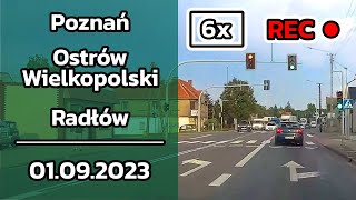 Poznań » Ostrów Wielkopolski » Radłów 01092023 [upl. by Mehetabel]