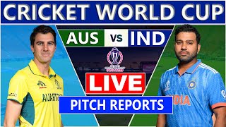 Live IND Vs AUS Match Score  India vs Austarlia Cricket  IND vs AUS Pitch Reports [upl. by Arraeic]