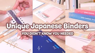 6 Unique Japanese Binders You Didnt Know You Needed 📒 [upl. by Nodaj286]