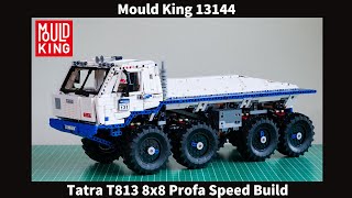 Mould King 13144 Tatra T813 8x8 Profa Speed Build [upl. by Janerich]