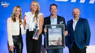 Jennie Finch receives 2024 LakePoint Sports Impact Award  National Youth Sports Summit [upl. by Edny564]