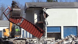 Self Storage Demolition Part 2 Tysons Corner [upl. by Lenna]