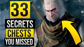 Witcher 3 All 33 Hidden Treasure Chest Locations You May Have Missed in White Orchard [upl. by Dammahum]