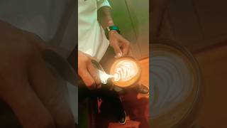 Simple design coffee ☕simple youtubeshorts cappuccino [upl. by Veno]