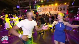 Guilherme Coulibaly amp Helena Schu  salsa social dancing  CSSF Rovinj [upl. by Sateia122]