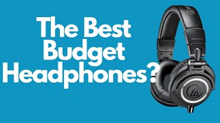 The AudioTechnica ATHM50X Headphones Review  The Best Budget Headphones 2023 [upl. by Case]