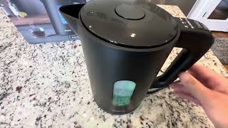 GoveeLife Smart Electric Kettle Temperature Control 1 7L WiFi Electric Tea Kettle Review [upl. by Anier]