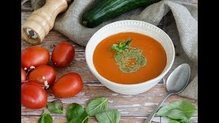 Gazpacho al pesto  Recetas Buitoni [upl. by Heng374]