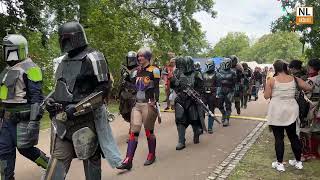 501st Legion  German Garrison auf dem Elbenwald Festival 2023 in Cottbus [upl. by Eeliah]