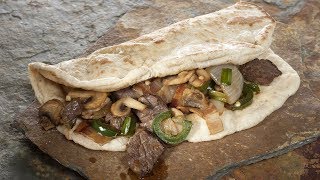 Receta de Tacos de pan árabe de Bruno Oteiza [upl. by Ingrim403]