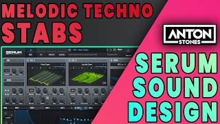 COMO FAZER STABS DE MELODIC TECHNO NO SERUM  SERUM SOUND DESIGN [upl. by Faline]