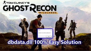 dbdatadll Problem Ghost Recon Wildlands dll problem [upl. by Chaiken]