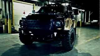 Gurkha MPV armored vehicle used by Fuerza Civil [upl. by Ifar82]