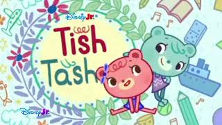 Tish Tash Intro And Credits  Season 1 Version Disney Jr Airing [upl. by Aleen934]