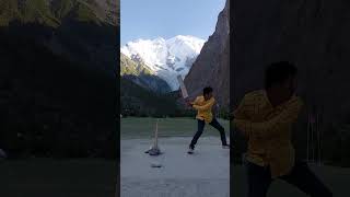 Tu Jo mileya  pissan Natural Stadium ground travel mountains rakaposhi gilgitbaltistan hunza [upl. by Ansela]