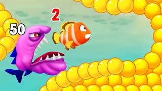 Fishdomdom Ads new trailer 47 update Gameplay hungry fish video [upl. by Tomlinson365]