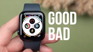 Apple Watch SE 2  4 months later The Good and The Bad… [upl. by Akibma]