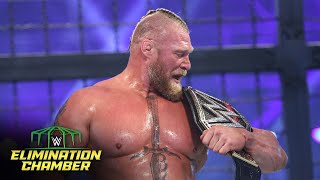 Full WWE Elimination Chamber 2022 highlights WWE Network Exclusive [upl. by Fineberg262]