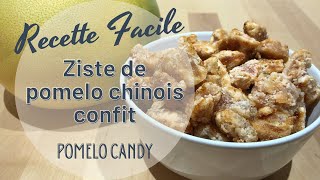 Recette facile  Ziste de pomelo chinois confit  HeyLittleJean [upl. by Myrwyn496]