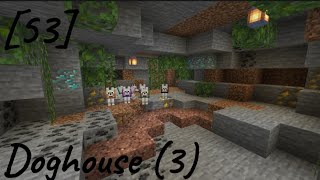 How To Build Stampys Lovelier World 53 Doghouse Part 3 [upl. by Naveb]