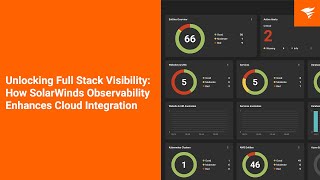 Unlocking Full Stack Visibility How SolarWinds Observability Enhances Cloud Integration [upl. by Besnard622]