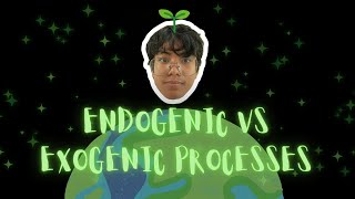 ENDOGENIC VS EXOGENIC PROCESSES  EARTH SCI X EMP TECH PETA [upl. by Enelrahs]