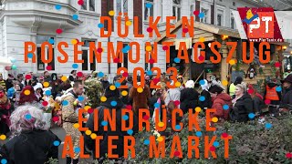 Dülken Karnevals Zug 2023  Rosenmontagszug Dülken  Eindrücke alter Markt  Teil 22 [upl. by Leese]