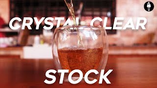 How to Clarify Stock Consomme  Three Minute Tuesdays [upl. by Recnal]