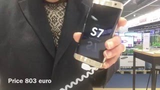 SAMSUNG GALAXY 7 EDGE  SAMSUNG S7 G930 IN MY HANDS  POWERED BY MEDIAMARKT SONTPLEIN 2016 [upl. by Wivestad]