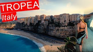 TROPEA Włochy Kalabria  Miasto na KLIFIE [upl. by Enilarak130]