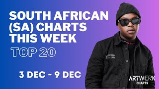 South Africa SA Charts Top 20 songs in South Africa This week 3 December  9 December 2023 [upl. by Bink]