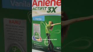 Anlene Actifit 3X Vanila 590 gr anlene anleneactifit3x shopee susu [upl. by Bascio]