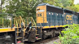 CSX Standard Cab going through Howell MI  September 26 2023 [upl. by Geraud978]