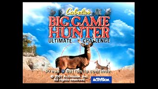 PlayStation Classic Gameplay  Cabelas Big Game Hunter Ultimate Challenge [upl. by Raasch911]